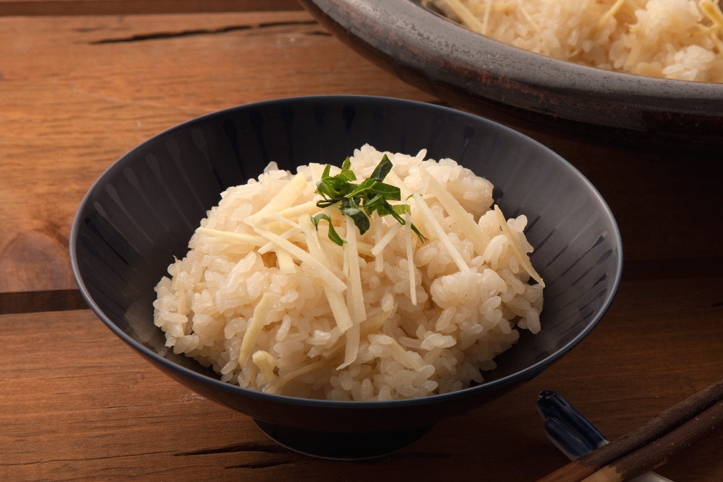 生姜の炊き込みご飯