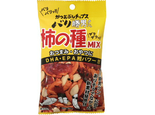 バリ勝男クン。柿の種MIX